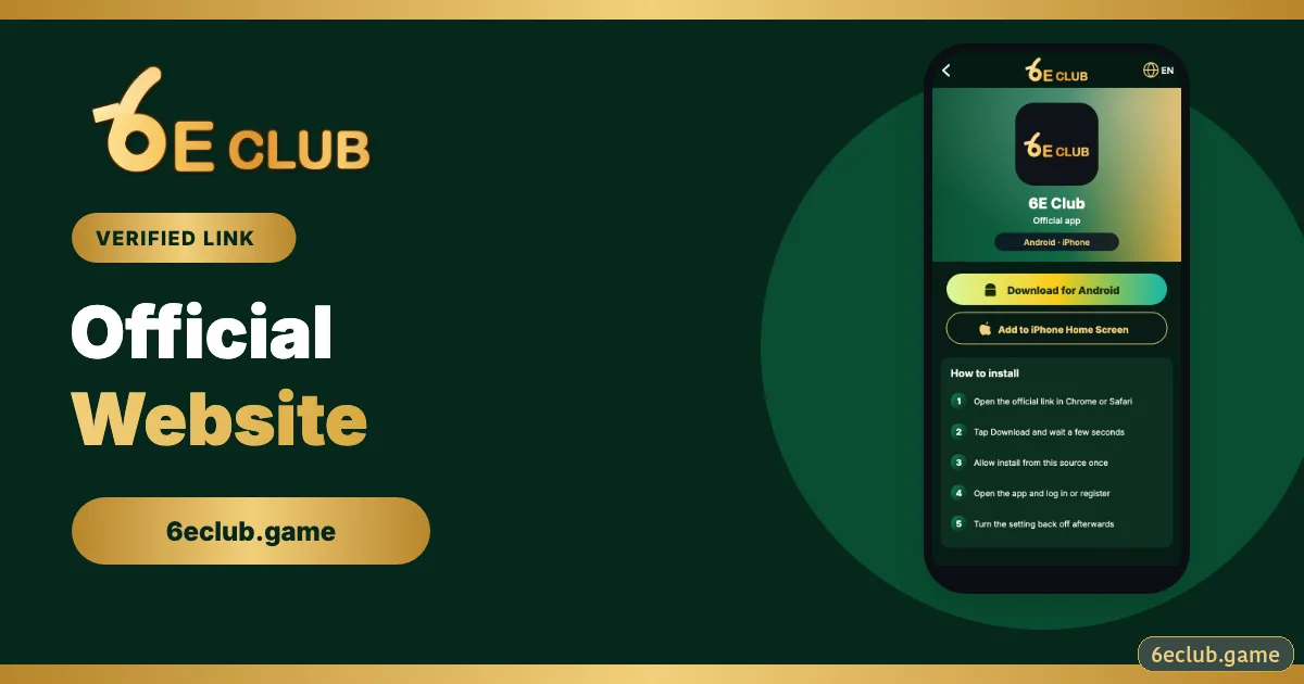 6E Club Official Verified Website Link