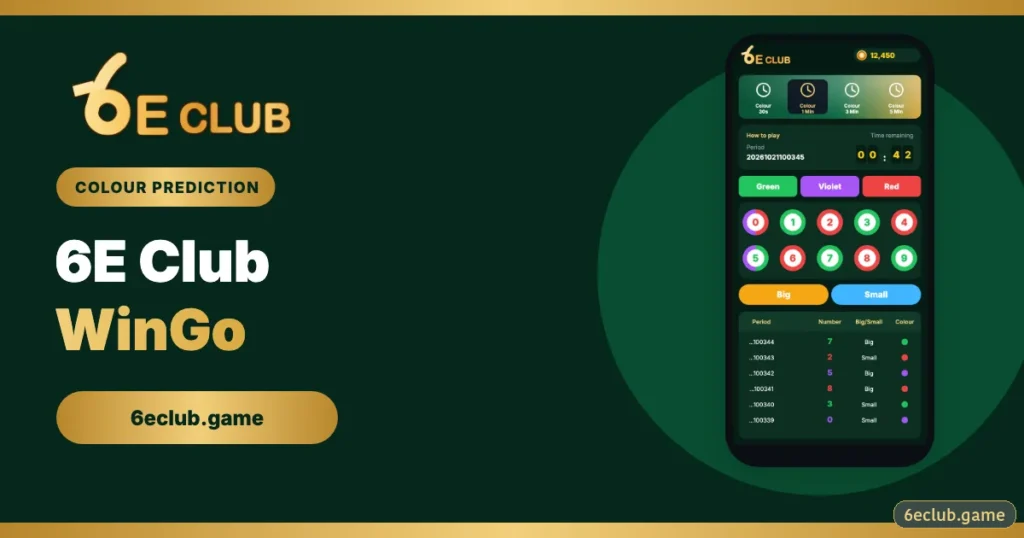 6E Club wingo guide banner